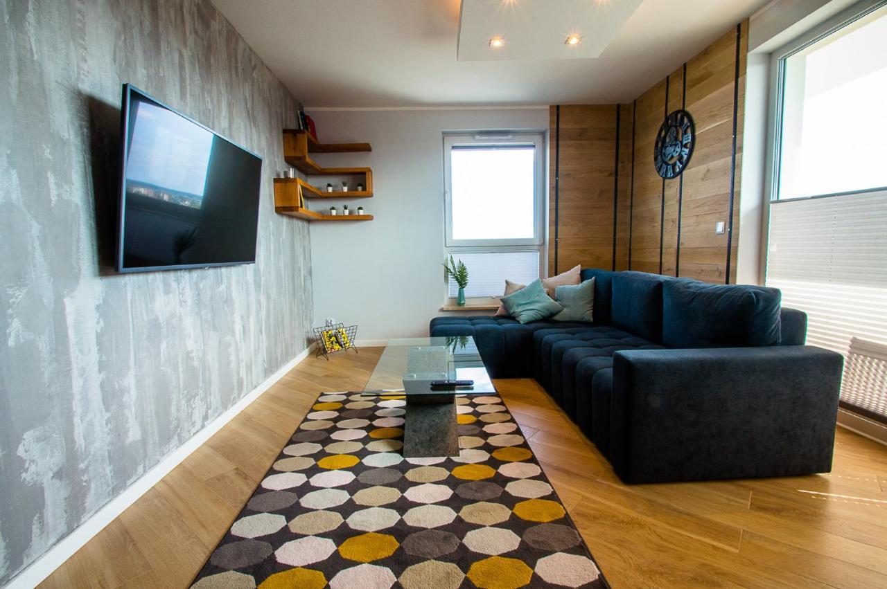 Grand - On The 17th Floor With Panorama Of The Old Town Апартаменти Гданськ