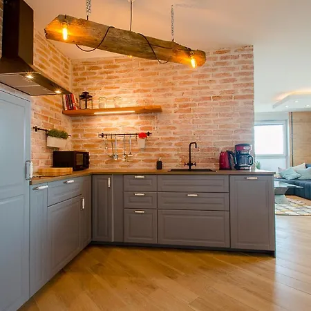 Grand Apartments - Apartment On The 17Th Floor With Panorama Of The Old Town Gdansk Exterior photo