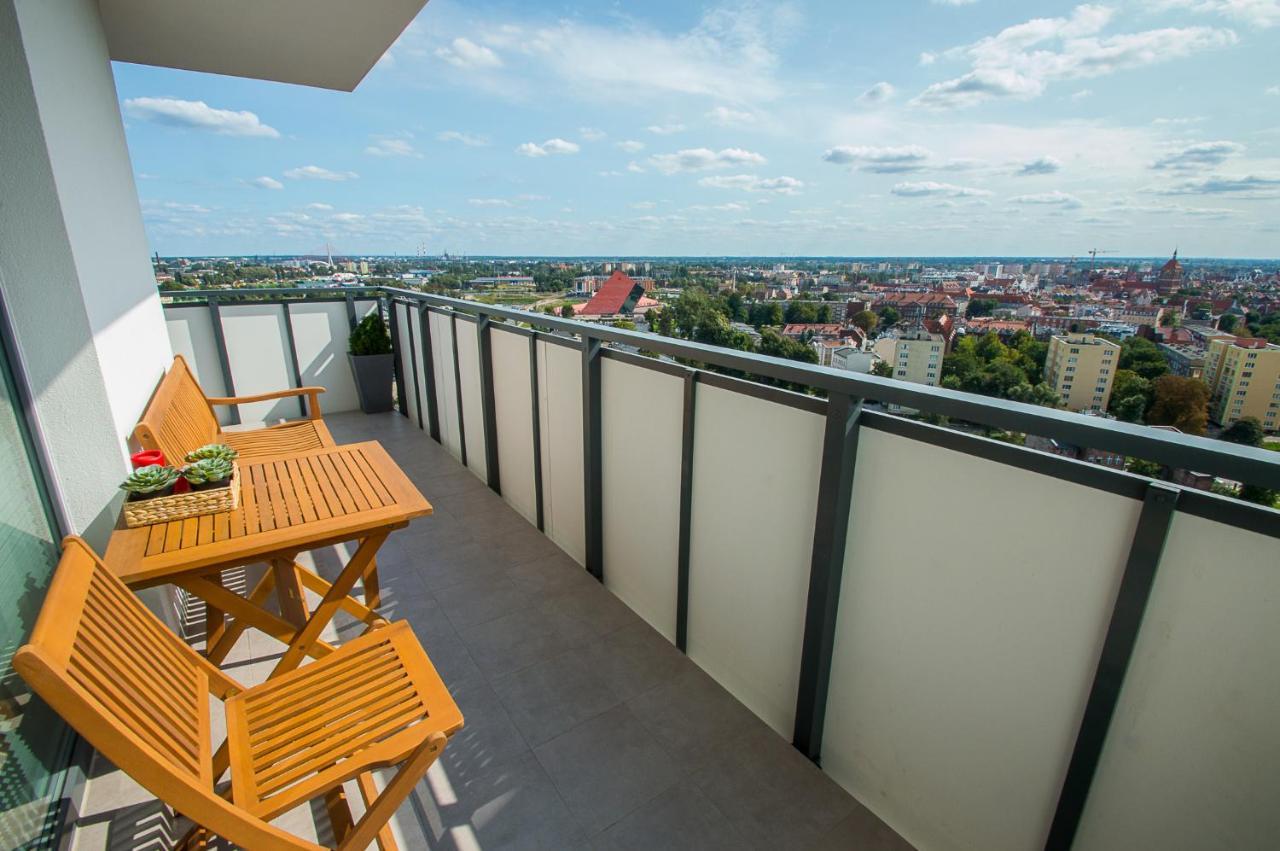 Grand - On The 17th Floor With Panorama Of The Old Town Apartment Gdansk